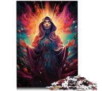 Puzzle 1000 pezzi per adulti La Vergine Maria Puzzle Impossibile Aiuta il Cervello a esercitare Giocattoli avvincenti per coltivare la Pazienza 26x38cm