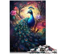 Puzzle 1000 pezzi per adulti la Via Lattea Pavone Puzzle per regali 26x38cm Migliora l'amore tra le coppie per i giovani di 14 anni