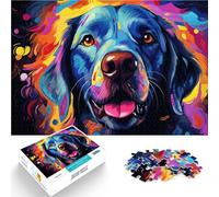 Puzzle 1000 pezzi per adulti Labrador CAC AFS Art Gioco educativo Sfida giocattolo 26x38 cm Gioco educativo per compleanno Natale
