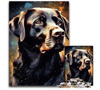 Puzzle 1000 pezzi per adulti, Labrador Dog, puzzle impossibili per adulti, idea regalo di compleanno, gioco rompicapo impegnativo 26X38cm/10,23x14,96 pollici