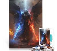 puzzle 1000 pezzi per adulti L'angelo oscuro Aiuta il cervello ad allenare i giocattoli che creano dipendenza per coltivare la pazienza Un'opera d'arte 38x26cm