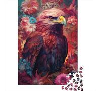 Puzzle 1000 pezzi per adulti L'aquila e il giardino 2 Puzzle per adulti Puzzle di carta Decorazione per la famiglia 1000 pezzi (38x26 cm)