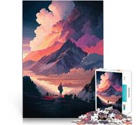puzzle 1000 pezzi per adulti Le nuvole più colorate Difficile da completare ma divertente e umoristico perché è ideale come regalo per tutta la famiglia 52x38cm