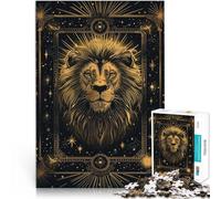 puzzle 1000 pezzi per adulti Leone Regale Aiuta il cervello ad allenare i giocattoli che creano dipendenza per coltivare la pazienza Regalo divertente 75x50cm