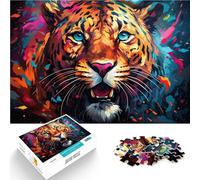 Puzzle 1000 pezzi per Adulti Leopardo leggendario Gioco Stimolante Giocattoli 10,27 "x 14,96" Migliora la memoria per e adolescente Età 14 Anni e Più