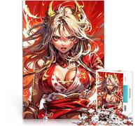 puzzle 1000 pezzi per adulti L'ira delle volpi Difficile da completare ma divertente e umoristico Gioco educativo per compleanno e Natale 75x50cm
