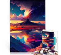 puzzle 1000 pezzi per adulti L'orizzonte più bello Giocattolo educativo intellettuale decomprimente Giocattoli per la decorazione della casa 38x26cm