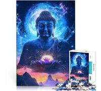 puzzle 1000 pezzi per adulti Loto di Buddha Aiuta il cervello ad allenare i giocattoli che creano dipendenza per coltivare la pazienza Opera d'arte 52x38cm