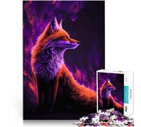 puzzle 1000 pezzi per adulti Lupo fantasma Giocattoli che creano dipendenza e sfidano l'intelligenza del cervello Un'opera d'arte 50x70cm