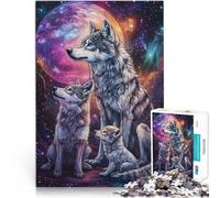 puzzle 1000 pezzi per adulti Lupo sul pianeta Aiuta il cervello ad allenare i giocattoli che creano dipendenza per coltivare la pazienza Regalo per i compleanni 50x70cm