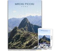 Puzzle 1000 pezzi per adulti Machu Picchu giocattolo gioco intellettuale migliora la memoria giocattoli antistress dimensioni 38x26cm
