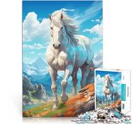 puzzle 1000 pezzi per adulti Maestà della montagna Giocattoli educativi per l'apprendimento Giochi per famiglie per la decorazione della casa 50x70cm