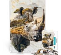 puzzle 1000 pezzi per adulti Maestà regale della natura per il giocattolo di sfida del gioco educativo Gioco educativo per compleanno e Natale 52x38cm