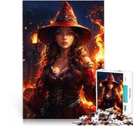 puzzle 1000 pezzi per adulti Maga Donna Magica per il giocattolo di sfida del gioco educativo perché è ideale come regalo per tutta la famiglia 38x26cm
