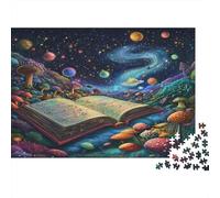 Puzzle 1000 Pezzi Per Adulti - Magic Books - Festa Aziendale - 1000pcs (75x50cm) - Relax Anti-Stress & Decorazione Casa