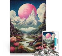puzzle 1000 pezzi per adulti Meraviglie del paesaggio d'epoca Sfida di gioco educativo giocattolo è ideale come regalo per tutta la famiglia 38x26cm
