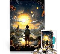 puzzle 1000 pezzi per adulti Meravigliosa vista notturna Per il divertimento in famiglia Ogni pezzo è unico - Gioco divertente e stimolante per tutta la famiglia 75x50cm