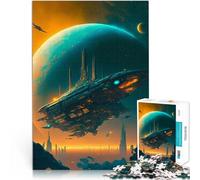 puzzle 1000 pezzi per adulti Metropoli avanzata per il giocattolo di sfida del gioco educativo Decorazioni e regali unici per la casa 38x26cm