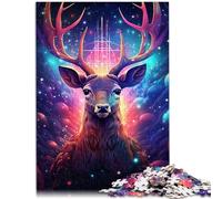 puzzle 1000 pezzi per adulti Mirage Deer Puzzle Giochi Educativi Sfidare Per Completare Ma Divertente E Divertente 50 cm x 74,9 cm per 14 anni
