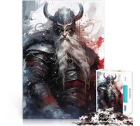 puzzle 1000 pezzi per adulti Mitologia nordica norrena Antistress Vacanza in patria Uccidere il tempo Collezione di artisti, Belle arti 70x100cm
