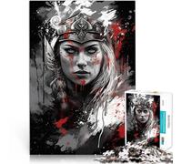 puzzle 1000 pezzi per adulti Mitologia nordica norrena per il giocattolo di sfida del gioco educativo Lista dei desideri con Babbo Natale 70x100cm