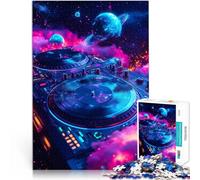 puzzle 1000 pezzi per adulti Mixer per DJ cosmico Antistress Vacanza in patria Uccidere il tempo Migliorare l'amore tra le coppie 38x52cm