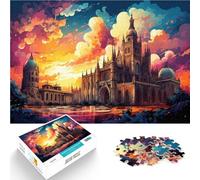 Puzzle 1000 pezzi per adulti Monastero dei Geronimiti Gioco di riflessione Educativo per Compleanno Natale per Adolescenti dai 14 anni e oltre 26 x 38 cm