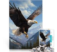 puzzle 1000 pezzi per adulti Monti dell'Aquila Giocattolo educativo intellettuale decomprimente Migliorare l'amore tra le coppie 38x26cm