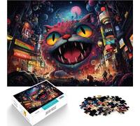 Puzzle 1000 pezzi per adulti mostri fantasia city puzzle cartone animato 50x70cm gioco stimolante e gioco in famiglia