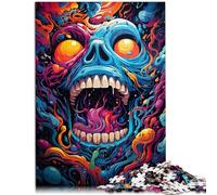 Puzzle 1000 pezzi per adulti mostro gioco educativo sfida giocattolo 26x38cm migliorare l'amore tra coppie per adolescenti età 14 anni e più