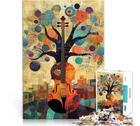 puzzle 1000 pezzi per adulti musica per violino Antistress Vacanza in patria Uccidere il tempo è ideale come regalo per tutta la famiglia 38x26cm