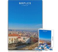 Puzzle 1000 pezzi per adulti Napoli Bellissimo design Gioco Difficile Sfida Ottimo regalo Dimensioni 38x52cm