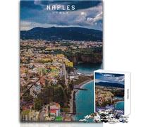 Puzzle 1000 pezzi per adulti Napoli Bellissimo design Gioco Sfida difficile Ottimo regalo Dimensioni 50x75cm