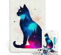 puzzle 1000 pezzi per adulti Natura del gatto Giocattoli che creano dipendenza e sfidano l'intelligenza del cervello Buon regalo 52x38cm