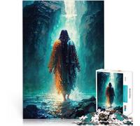puzzle 1000 pezzi per adulti Natura di Gesù Aiuta il cervello ad allenare i giocattoli che creano dipendenza per coltivare la pazienza Opera d'arte 38x26cm
