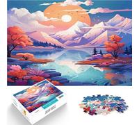 puzzle 1000 pezzi per adulti Natura estetica Giocattoli che creano dipendenza e sfidano l'intelligenza del cervello Regalo divertente 52x38cm