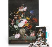 puzzle 1000 pezzi per adulti Natura morta con bouquet Antistress Vacanza in patria Uccidere il tempo offerte come regali per tutta la famiglia 52x38cm