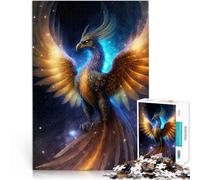 puzzle 1000 pezzi per adulti Nebulosa mistica Fenice Difficile da completare ma divertente e umoristico Migliorare l'amore tra le coppie 52x38cm
