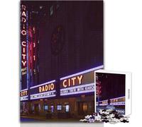 Puzzle 1000 pezzi per adulti New York Bellissimo design Gioco educativo Apprendimento Giocattoli antistress Dimensioni 50x75cm