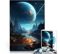 puzzle 1000 pezzi per adulti Oasi spaziale Giocattoli che creano dipendenza e sfidano l'intelligenza del cervello grande regalo 75x50cm