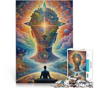 puzzle 1000 pezzi per adulti Occhio della mente Antistress Vacanza in patria Uccidere il tempo è ideale come regalo per tutta la famiglia 75x50cm