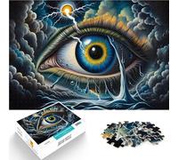 puzzle 1000 pezzi per adulti Occhio nella tempesta Giocattoli che creano dipendenza e sfidano l'intelligenza del cervello Decorazione della casa 50x70cm
