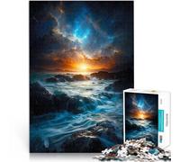 puzzle 1000 pezzi per adulti Odissea azzurra Aiuta il cervello ad allenare i giocattoli che creano dipendenza per coltivare la pazienza Idee regalo 38x52cm