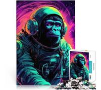 puzzle 1000 pezzi per adulti Odissea della scimmia cosmica Giocattoli per l'intrattenimento in famiglia Decorazioni e regali unici per la casa 75x50cm