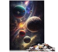 Puzzle 1000 pezzi per adulti oltre la Via Lattea Puzzle Sfida dell'intelligenza cerebrale giocattolo di dipendenza 26 x 38 cm