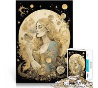 puzzle 1000 pezzi per adulti oroscopo zodiacale della vergine giocattoli educativi per l'apprendimento offerte come regali per tutta la famiglia 38x26cm