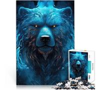 puzzle 1000 pezzi per adulti Orso astrale Giocattoli che creano dipendenza e sfidano l'intelligenza del cervello Compleanno e regali unici 75x50cm
