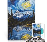 puzzle 1000 pezzi per adulti Paesaggi e simboli di bellezza attraverso gli Stati Uniti 28 Gioco a quiz Lista dei desideri con Babbo Natale 52x38cm