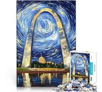 puzzle 1000 pezzi per adulti Paesaggi e simboli di bellezza negli Stati Uniti 67 Gioco intellettuale Migliorare l'amore tra le coppie 52x38cm
