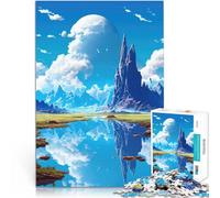 puzzle 1000 pezzi per adulti Paesaggio americano V1 per il giocattolo di sfida del gioco educativo offerte come regali per tutta la famiglia 52x38cm